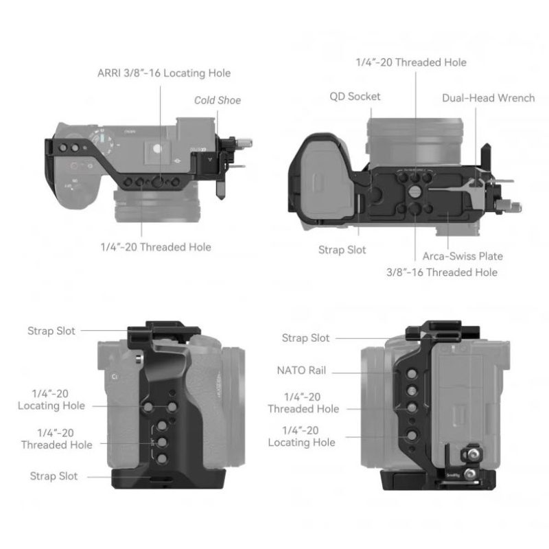 SmallRig Cage для Sony A6700 (4336)