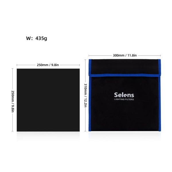 Selens 25x25cm Lighting Gel Filters 20pcs