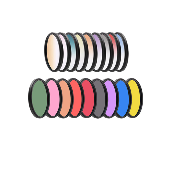 Набор цветных и градиентных фильтров 82 мм